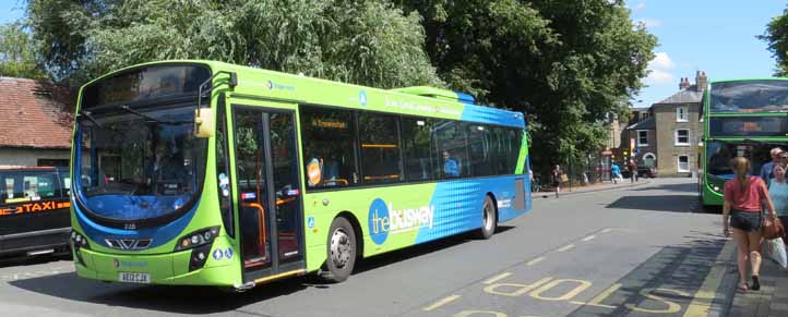 Stagecoach East Volvo B7RLE Wright busway 21235
